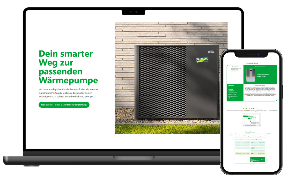 Produktempfehlung Heim AG