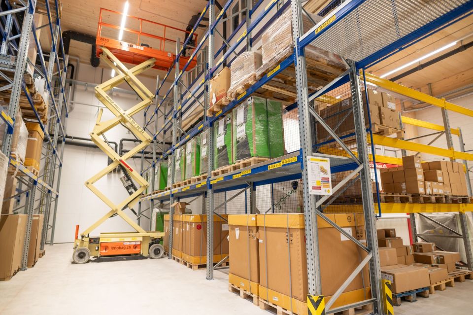 Hochregallager Heim AG Neubau