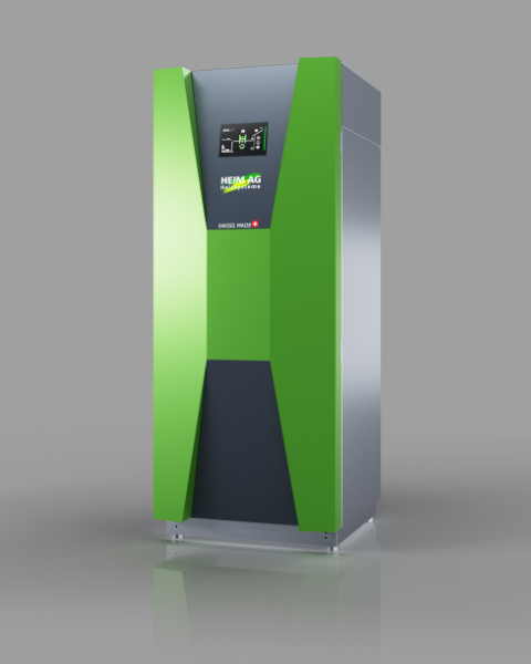 Heim AG Wärmepumpe Sole-Wasser-Wärmepumpe 3-56 kW Frontansicht