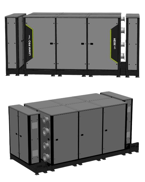 Luft-Wasser-Wärmepumpe Heim AG LSWM pro Titan