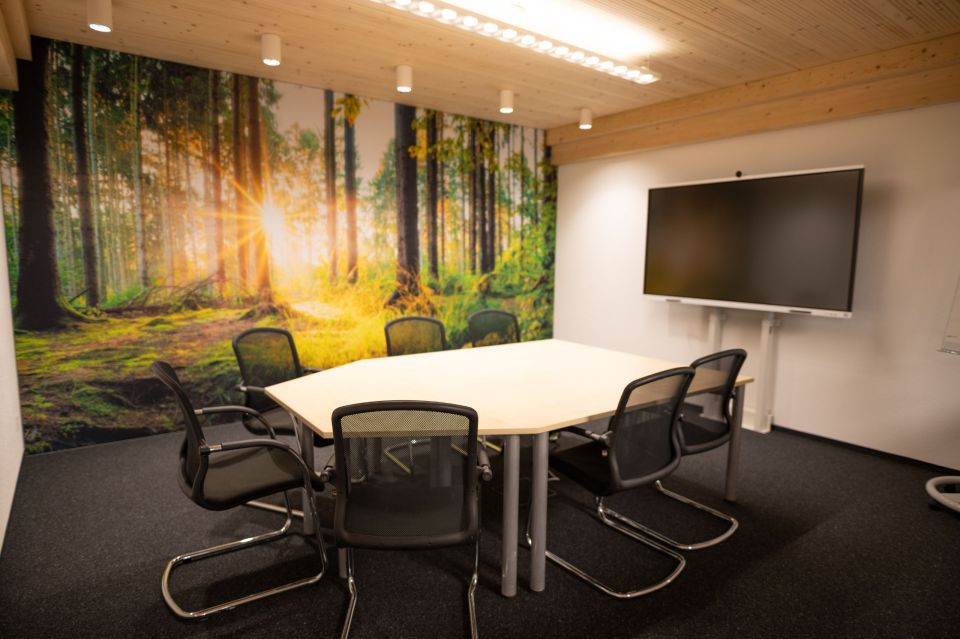 Sitzungszimmer Neubau Heim AG