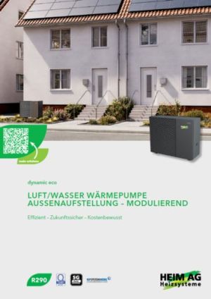 Titelbild Luft-Wasser-Wärmepumpe dynamic eco