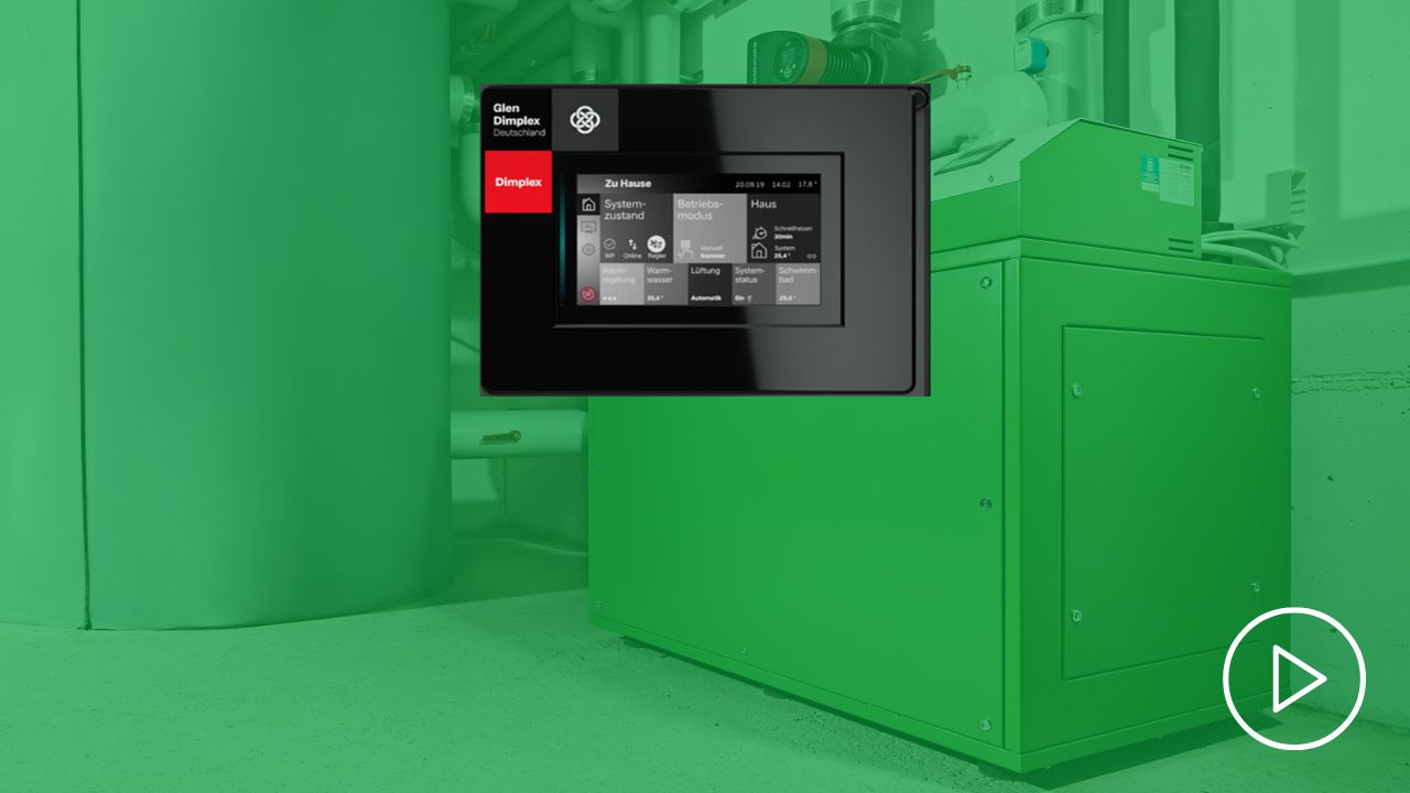 Dimplex Touch Tutorial Wärmepumpen-Regler