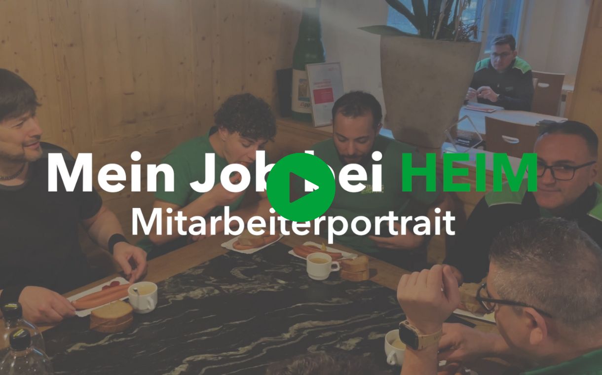 Mitarbeiterportrait Heim AG Heizsysteme