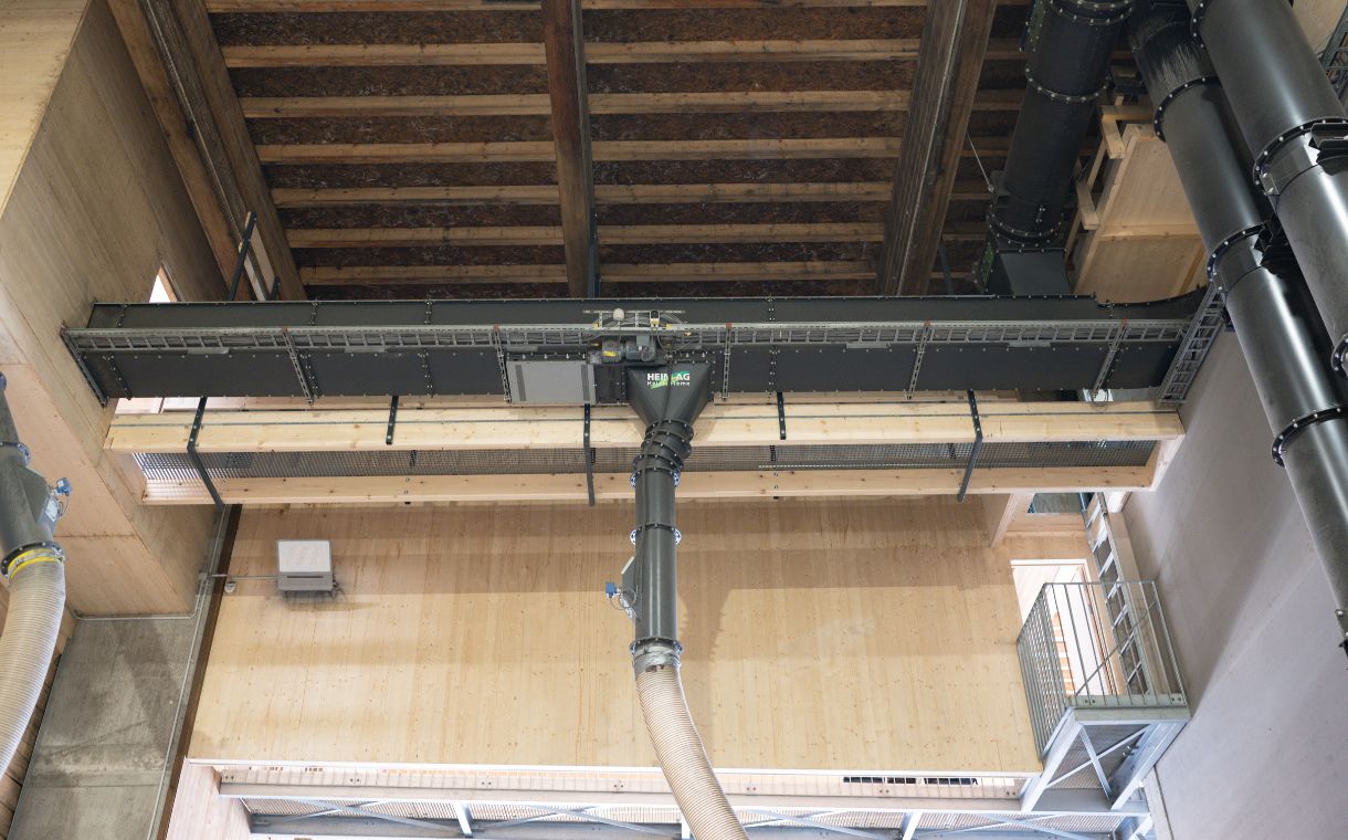 Grosswärmepumpe Migros Appenzell Heizungsraum