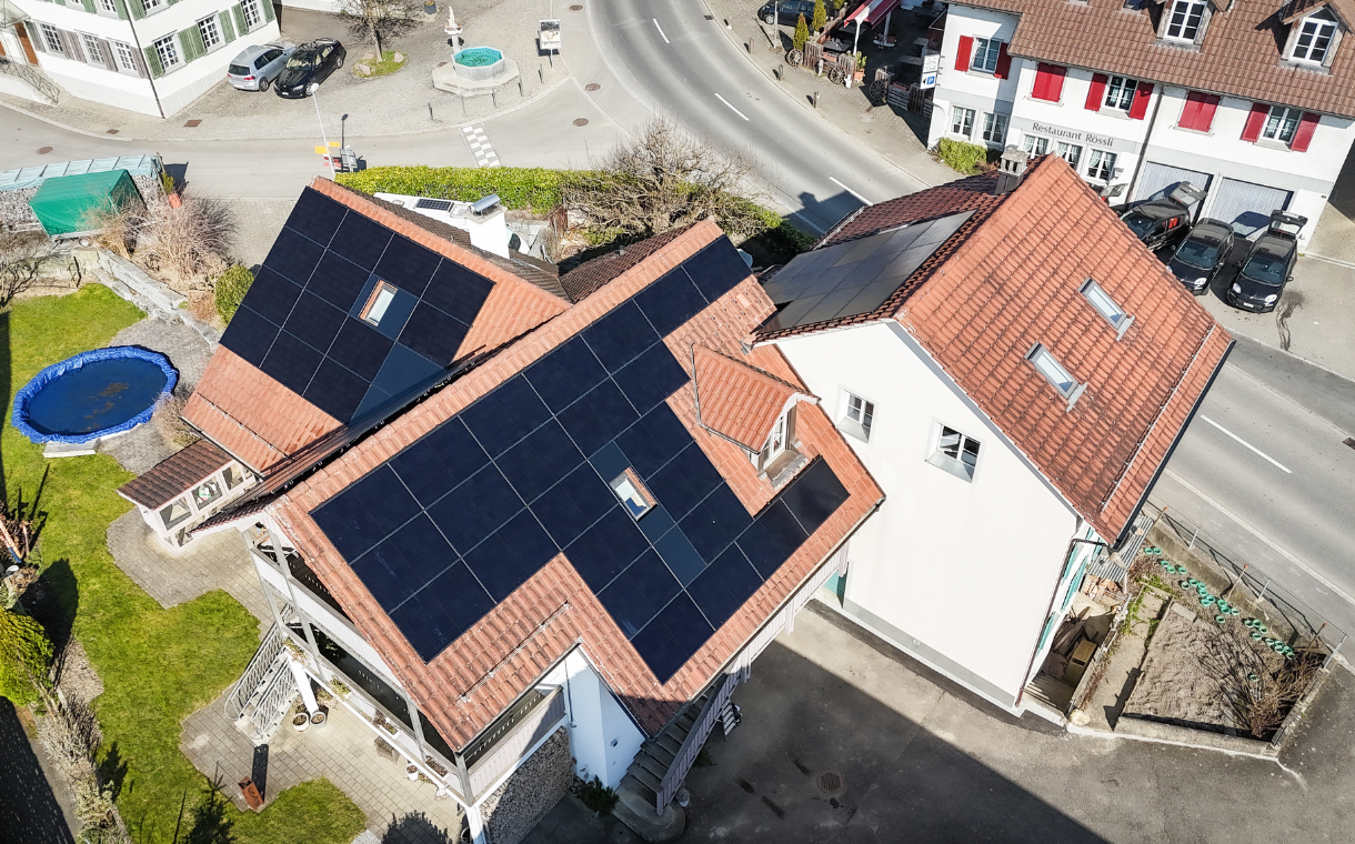 Truttikon PV Anlage